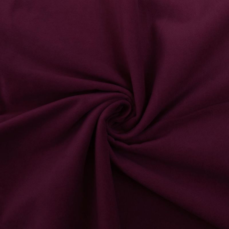 BORDEAUX BOMULLSVELOUR MED STRETCH – MJUK LUGG