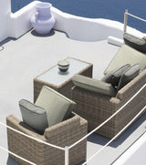 ADMIRALBLÅ KORSYKA UTOMHUSMÖBELTYG – VATTEN- & VÄDERTÅLIGT