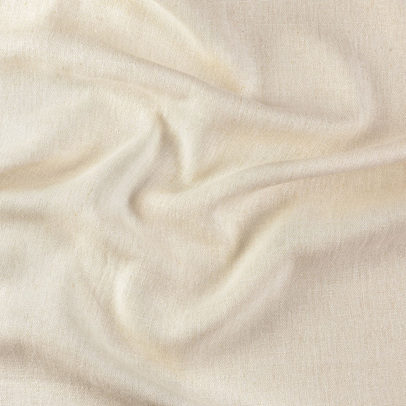 ECRU LIBECCIO HØRSTOF – LÆRREDSVÆVET, EKSTRA BRED (270 CM)