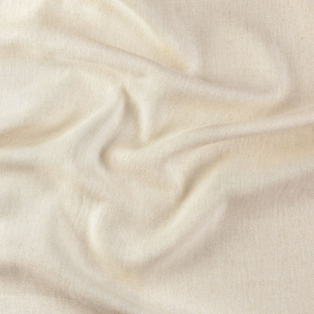 ECRU LIBECCIO 100% LINNETYG – LÄRFTVÄVT, EXTRA BRETT (270 CM)