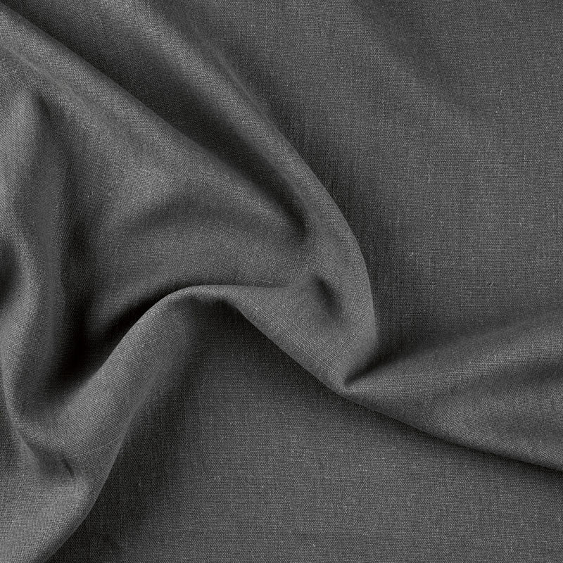 MØRKEGRÅ LIBECCIO HØRSTOF – LÆRREDSVÆVET, EKSTRA BRED (270 CM)