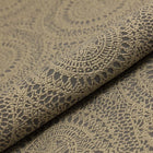 SANDBEIGE BLONDE PÅ MØRKEBRUN LILLY JACQUARD MØBELSTOF