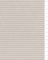 BEIGE FLØJL MØBELSTOF – 5 MM JERNBANEFØJL