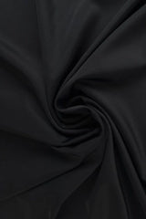 SVART LYCRA – 4-VÄGS STRETCH & SNABBTORKANDE