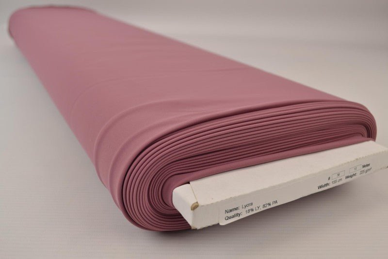 MÖRK VINTAGE LJUSROSA LYCRA – 4-VÄGS STRETCH & SNABBTORKANDE