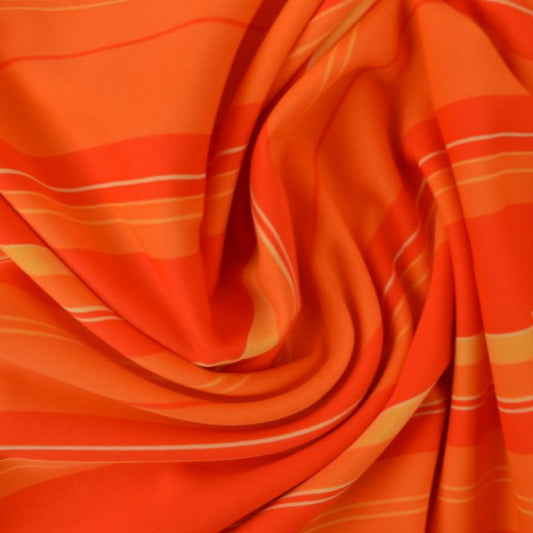 ORANGE LYCRA – RÄNDER, 4-VÄGS STRETCH & SNABBTORKANDE