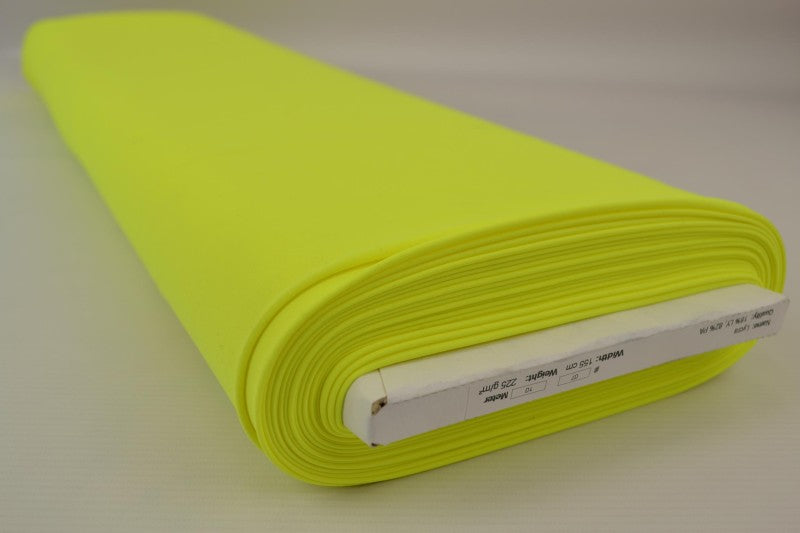 NEONGUL LYCRA – 4-VÄGS STRETCH & SNABBTORKANDE