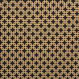 MØRKEBRUN LYCRA – KÆDEPRINT, 4-VEJS STRÆK & HURTIGTØRRENDE