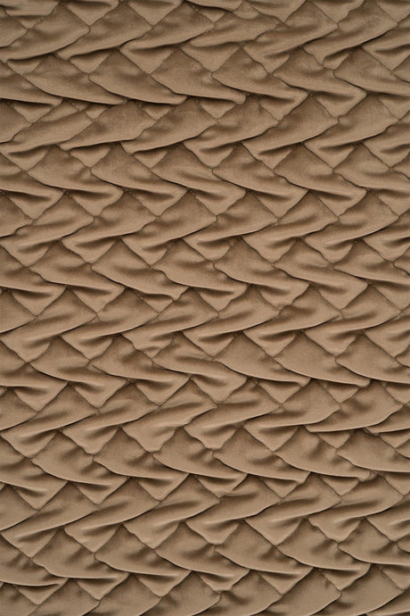 VARM MOCKABRUN MAGIC DELUXE P300 – QUILTAD VELOUR MED FLÄTMÖNSTER