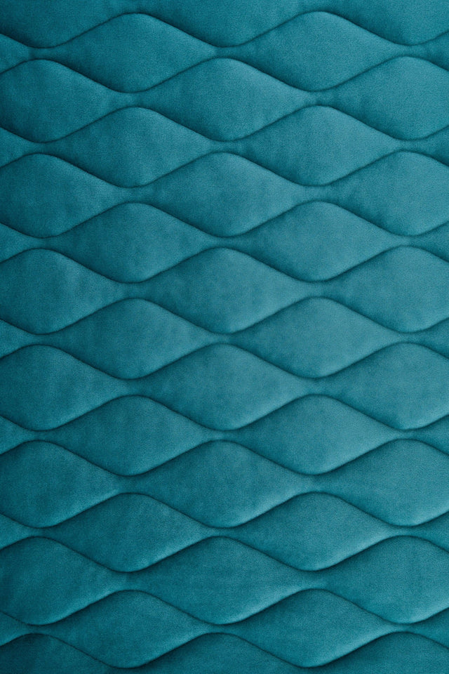 DYB LAGUNETURKIS MAGIC VELVET 3D – QUILTET VELOUR MED BLADMØNSTER