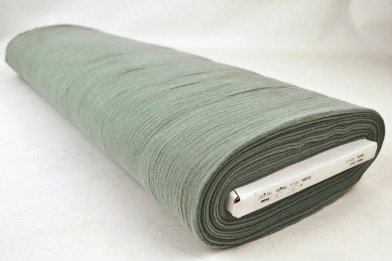 VINTAGE GRØN DOUBLE GAUZE MUSSELIN – BLØD & ÅNDBAR