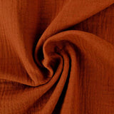 KOBBERFARVET DOUBLE GAUZE MUSSELIN – BLØD & ÅNDBAR