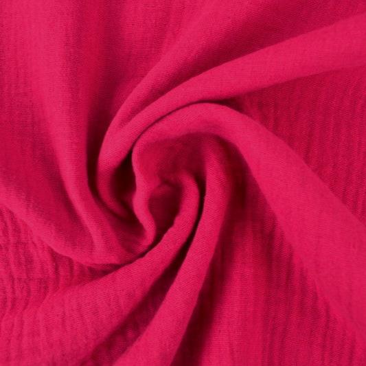 PINK DOUBLE GAUZE MUSSELIN – BLØD & ÅNDBAR