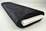 SVART KROSSAD VELOUR – STICKAD, STRETCHIG & GLANSFULLT FALL