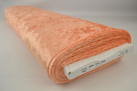 ORANGE KROSSAD VELOUR – STICKAD, STRETCHIG & GLANSFULLT FALL