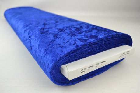 KONGEBLÅ KROSSAD VELOUR – STICKAD, STRETCHIG & GLANSFULLT FALL