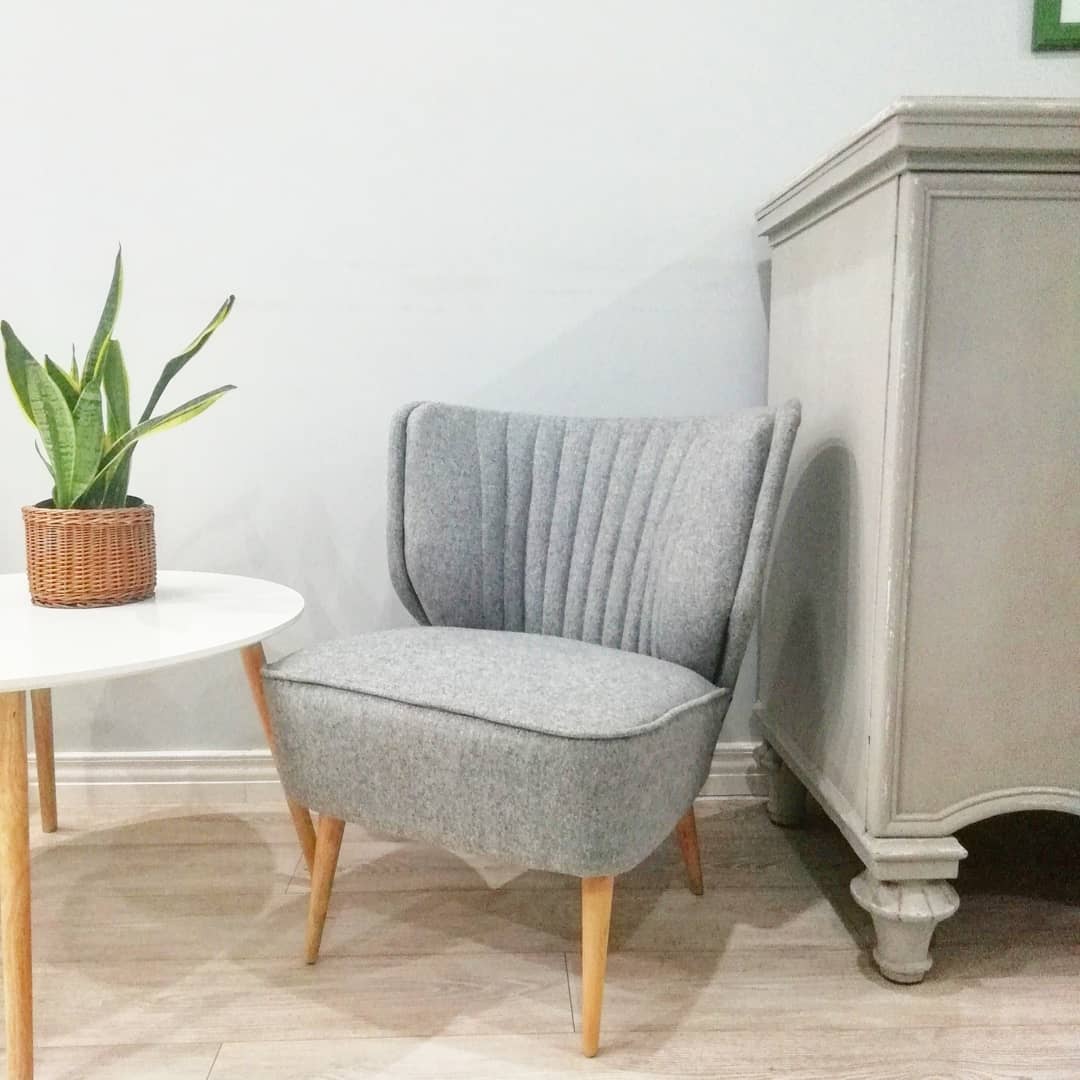 ASKEGRÅ CLARK MØBELSTOF – ULD-BLEND OG MELERET LOOK