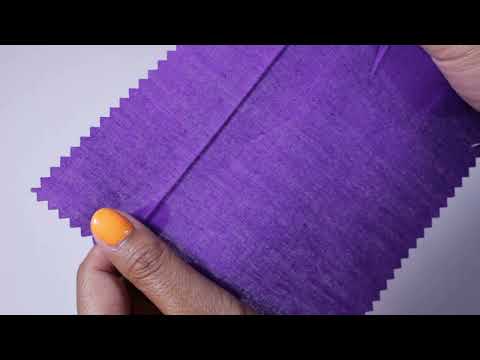 MÖRKLILA BOMULLSPOPLIN – TÄTT VÄVT BOMULLSTYG