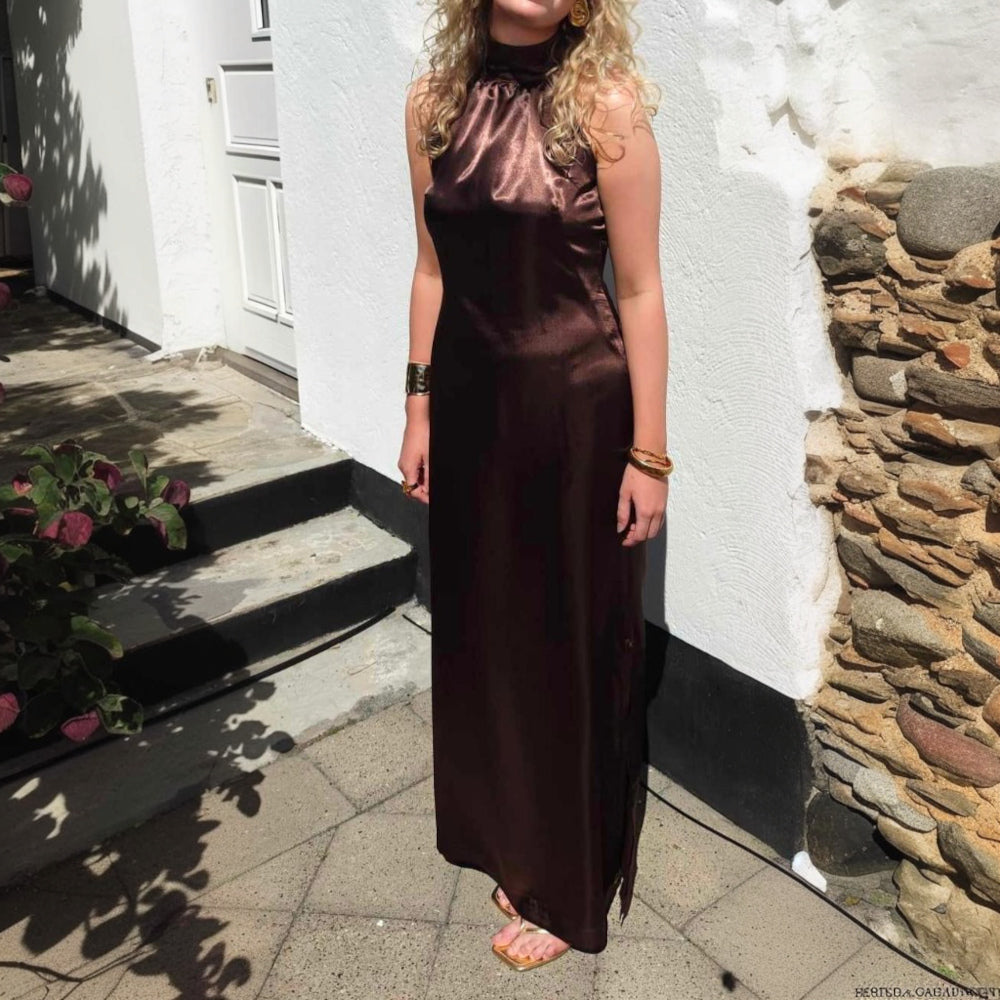 VINTAGE ROSA SATIN TYG – LÄTT & GLANSIGT