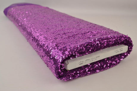 VIOLETT PALJETTYG – SMÅ 3–4 MM PALJETTER & ENVÄGSSTRETCH