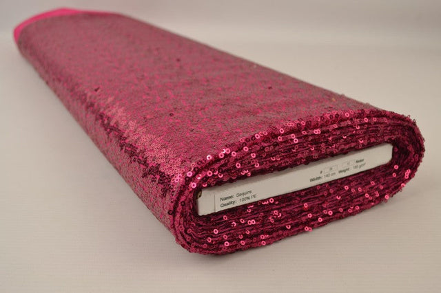 PINK PALJETTYG – SMÅ 3–4 MM PALJETTER & ENVÄGSSTRETCH