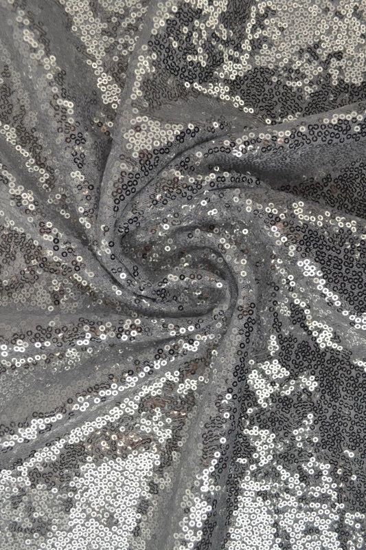 SILVER PALJETTYG – SMÅ 3–4 MM PALJETTER & ENVÄGSSTRETCH