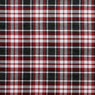 RØD-SORT SKOTSKTERN TARTAN MØBELSTOF