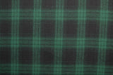 SVART OCH GRÖN SKOTSKRUTIG FLANELL