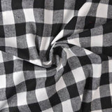 SORT OG HVID SKOTSKTERNET FLANNEL