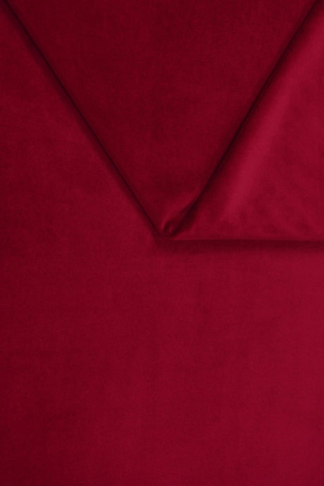 KLAR RÖD VENUS VELVET MÖBELVELOUR – SLITSTARK & PETPROOF
