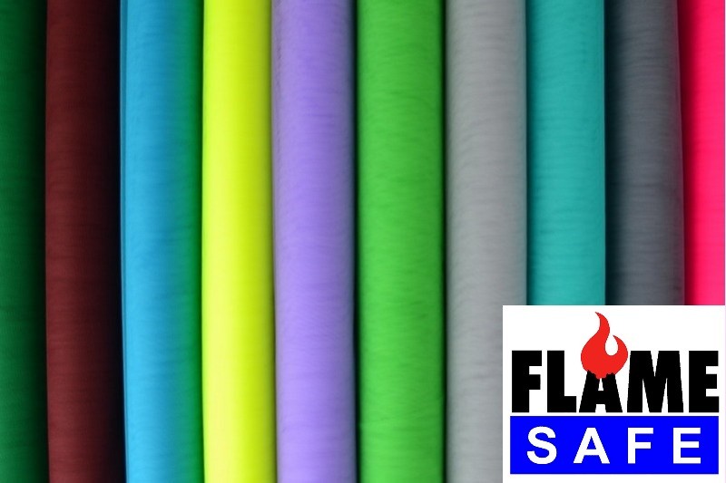 LILA FLAMSKYDDAD STYV TYLL – LÄTT, FORMFAST & CERTIFIERAD