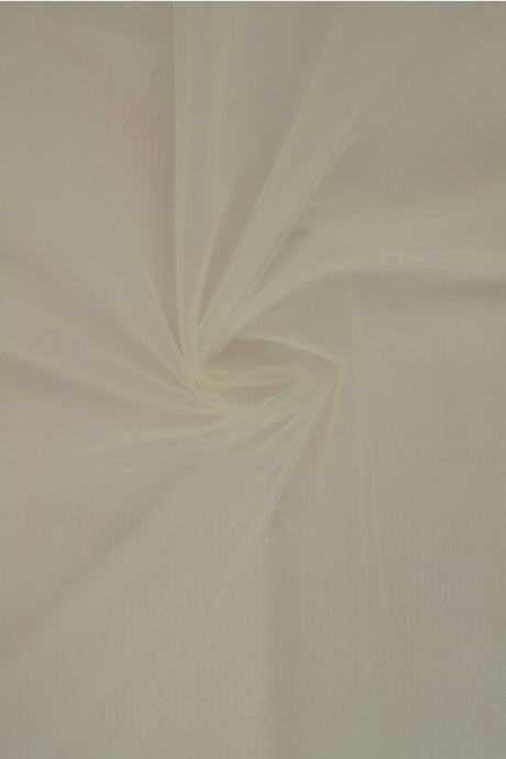 LYS CHAMPAGNE brandhæmmende blød tyl, 300 cm bred