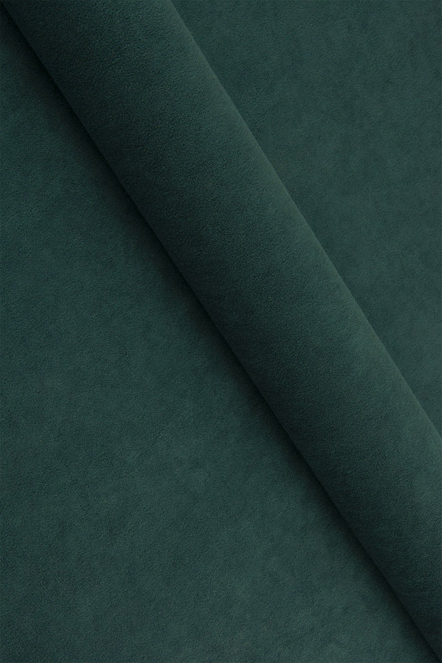 DYB PETROLEUMSGRØN UTTARIO VELVET MØBELVELOUR – SLIDSTÆRK & PETPROOF