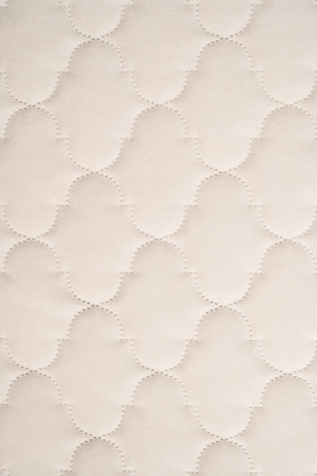 MJUK PÄRLVIT UTTARIO VELVET 3D – QUILTAD VELOUR MED BUBBELMÖNSTER