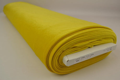 GUL VELOUR MED STRETCH – MJUK STICKAD KVALITET