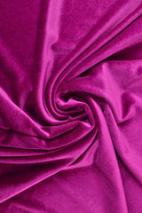LILA VELOUR MED STRETCH – MJUK STICKAD KVALITET