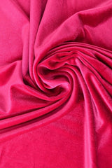 PINK VELOUR MED STRETCH – MJUK STICKAD KVALITET