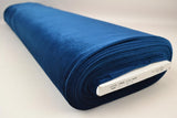 MÖRK PETROLBLÅ VELOUR MED STRETCH – MJUK STICKAD KVALITET