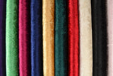 BABYBLÅ KROSSAD VELOUR – STICKAD, STRETCHIG & GLANSFULLT FALL