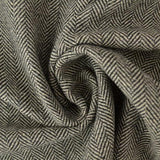 BEIGE OCH SVART TWEED MED FISKBENSMÖNSTER