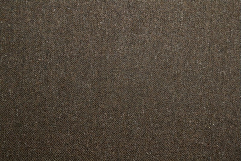 BRUN OCH SVART TWEED MED FISKBENSMÖNSTER