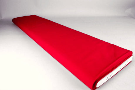 RÖD BOMULLS-VOILE – LÄTT, LUFTIG & HALVTRANSPARENT