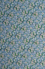 G&M Bomuldspoplin LYSEBLÅ BOMULDSPOPLIN M. MARGUERITTER