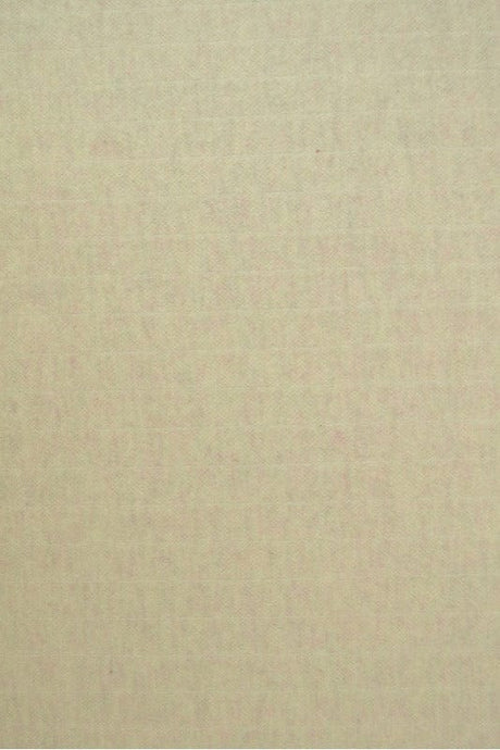 Garn & Metervarer Strikket Bomuldsflannel CREMEFARVET TYK STRIBET FLANNEL