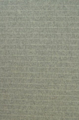 Garn & Metervarer Strikket Bomuldsflannel SØLVGRÅ TYK STRIBET FLANNEL